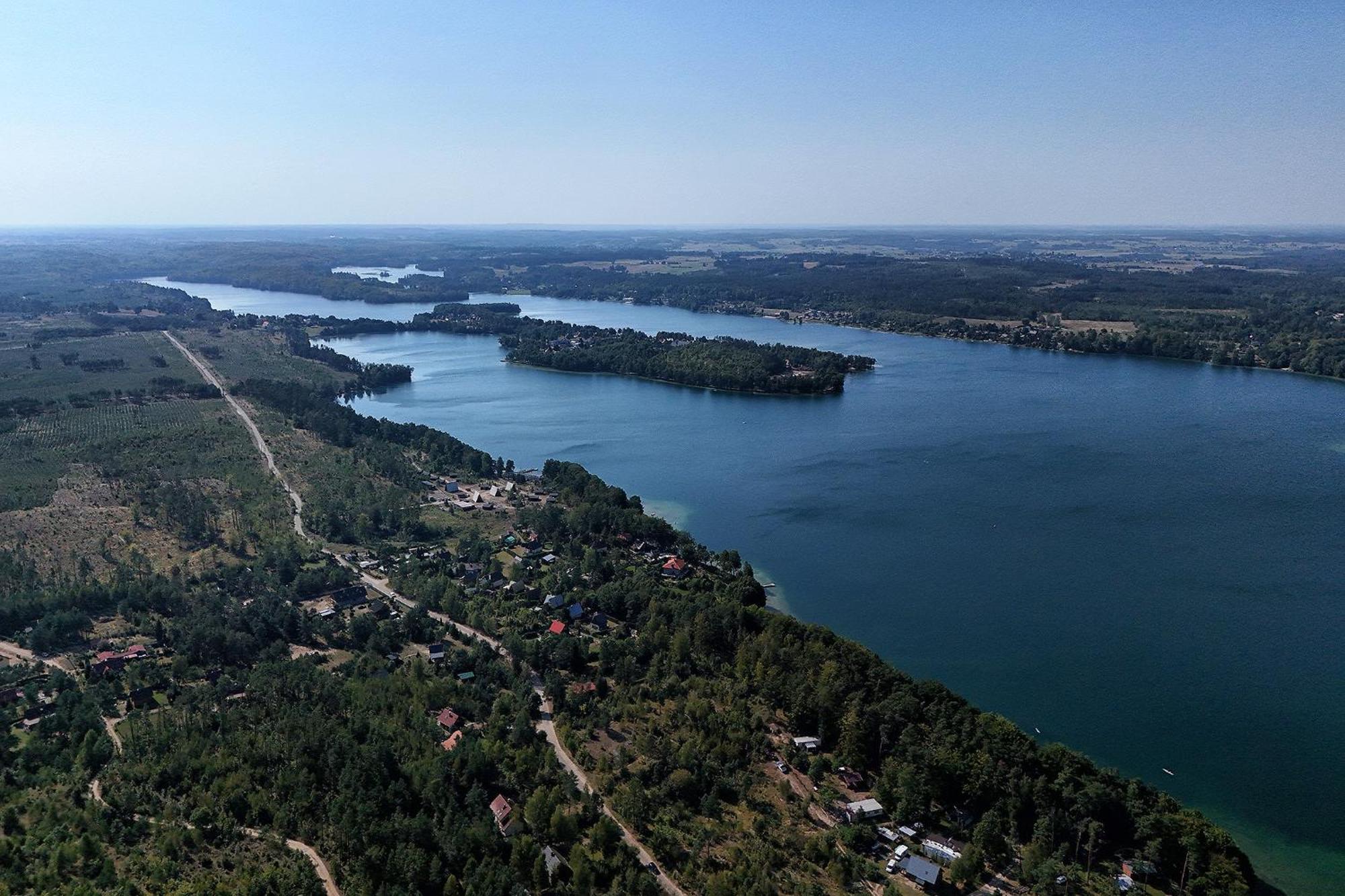 Instytut Wypoczynku - Domki Nad Jeziorem Mausz ซูเล็งชีโน ภายนอก รูปภาพ